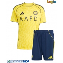 Maglie da calcio Al-Nassr Cristiano Ronaldo #7 Prima Maglia Bambino 2025-26 Manica Corta (+ Pantaloni corti)